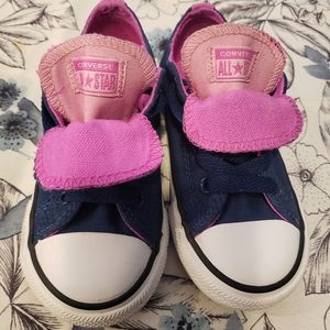 Converse double tongue shoes